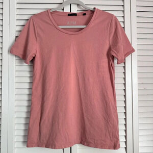 ATM Anthony Thomas Melillo Crew Neck T Shirt Top Size M